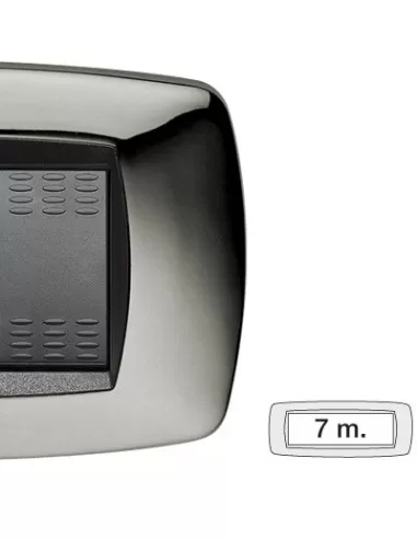 Master way plate 7 places gunmetal 39tc237